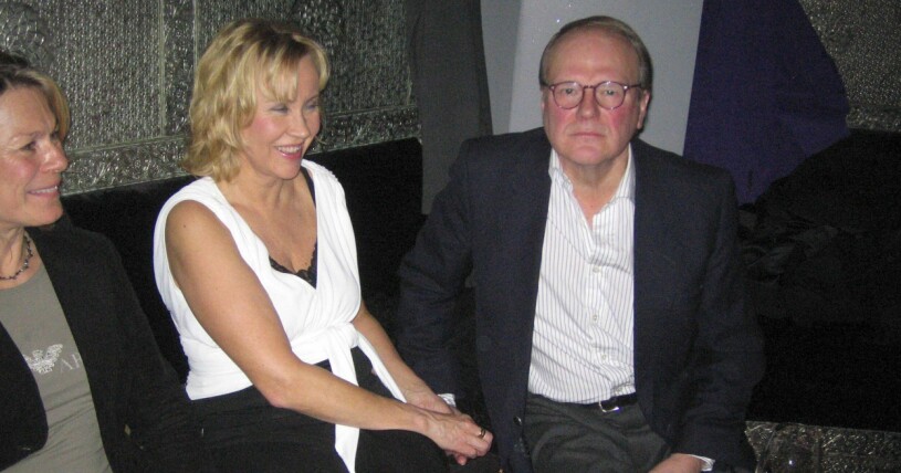 Agnetha Fältskog och Bertil Nordström på The Plaza Club på Birger Jarlsgatan i Stockholm, 2005. Agnetha Fältskog och Bertil Nordström