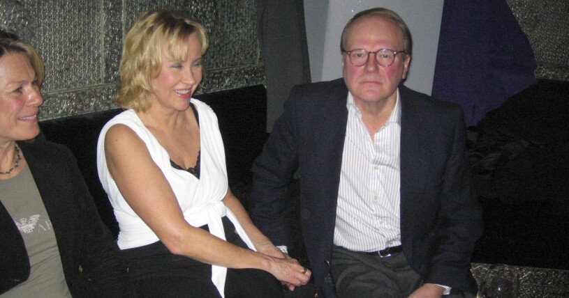 Agnetha Fältskog och Bertil Nordström på The Plaza Club på Birger Jarlsgatan i Stockholm, 2005. Agnetha Fältskog och Bertil Nordström