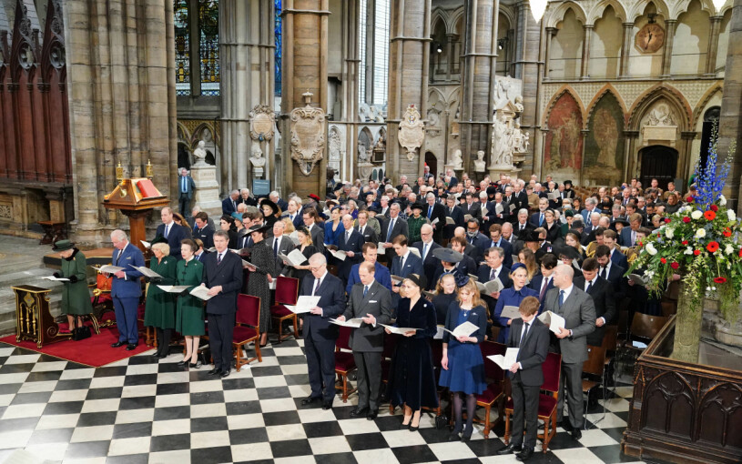 En ceremoni fylld av värme och starka, fina minnen av drottning Elizabeths man. Prince Philip Memorial i Westminster Abbey