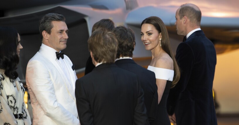 Jon Hamm var väldigt nervös inför att träffa William och Kate!