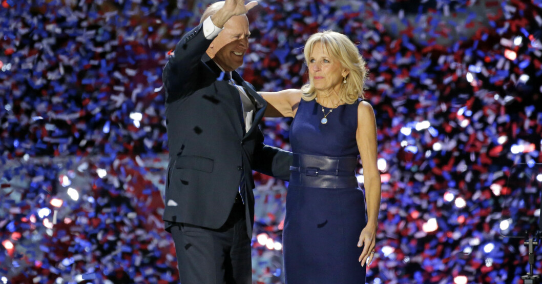 Jill Biden är supporter nummer ett till Joe Biden
