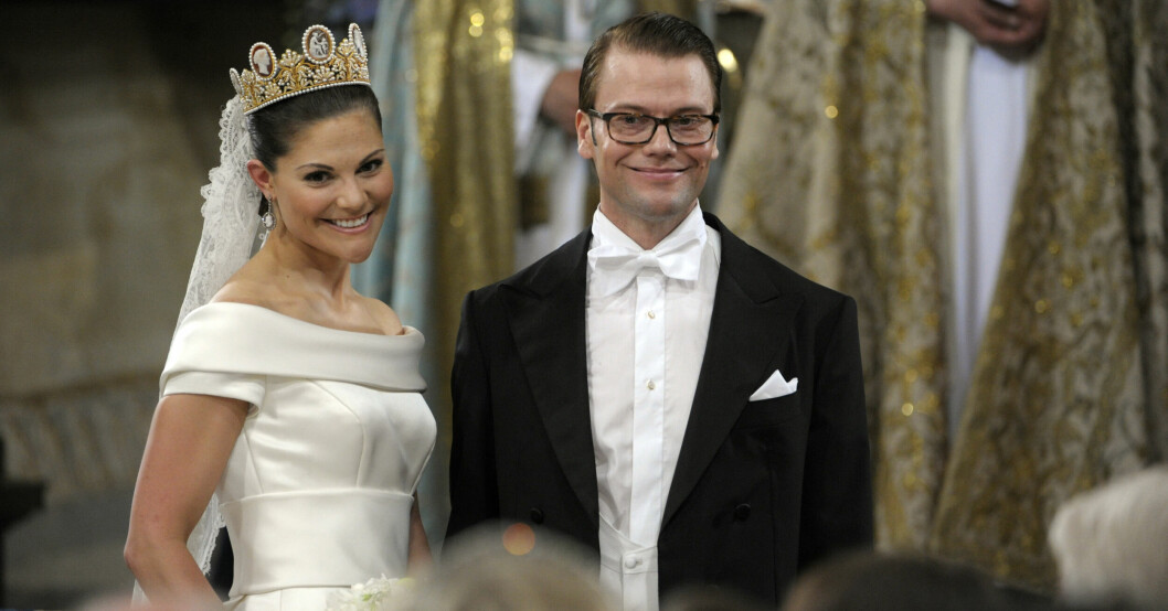 Hela svenska folket såg på när Victoria och Daniel sa "ja" till varandra. Kronprinsessan Victoria av Sverige och Daniel Westling under vigseln i Storkyrkan i Stockholm på lördagen 19 juni 2010