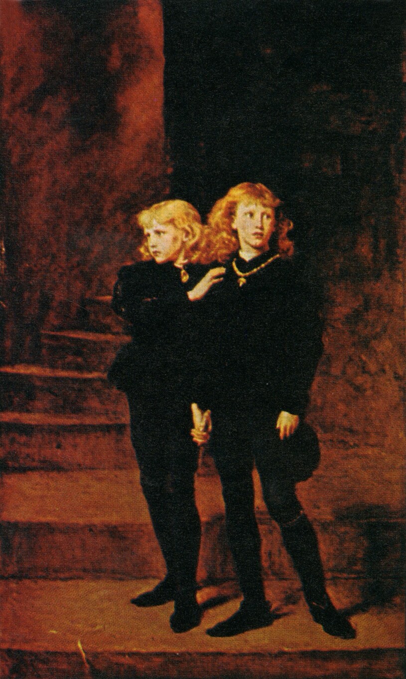 "Prinsarna i Towern" målat av konstnären Sir John Everett Millais.