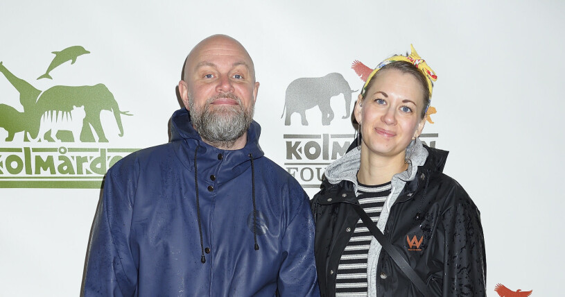 Daniel Breitholtz med hustrun Jessica Breitholtz. Daniel Breitholtz och hustrun Jessica Breitholtz