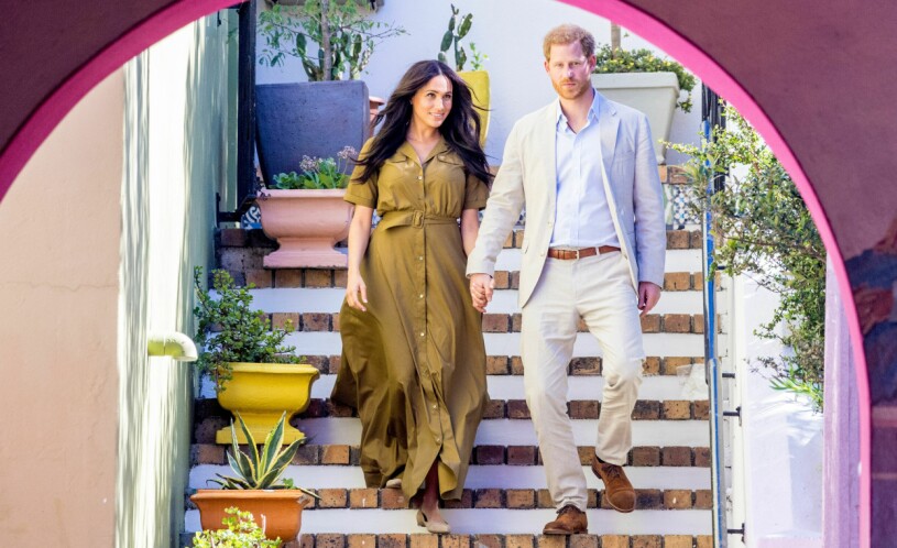 Fest och sol i Kalifornien istället för jobb och regn i England! Prins Harry har valt väg.