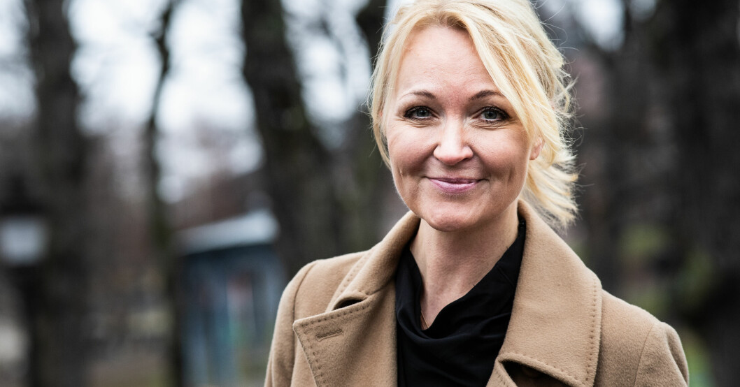 I dag är Anki Edvinsson en framgångsrik deckarförfattare.