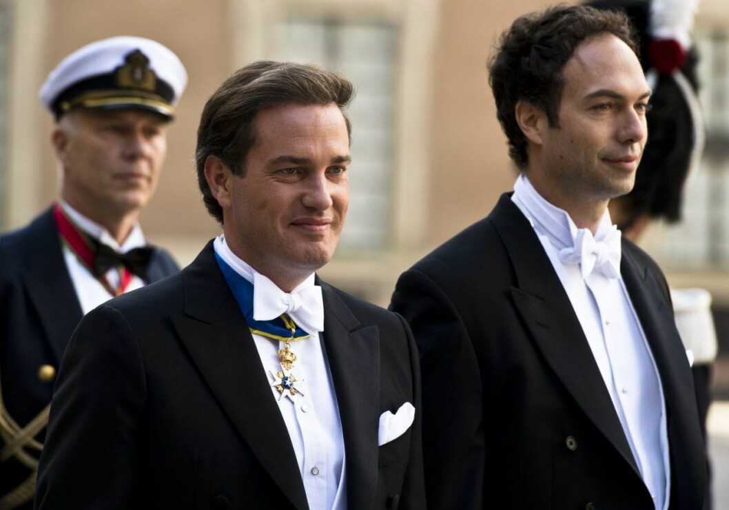 Cedric Notz var bestman åt Chris O'Neill på bröllopet.