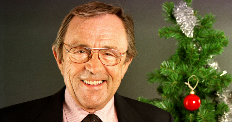 Arne Weise var julvärd i SVT i flera decennier. Arne Weise