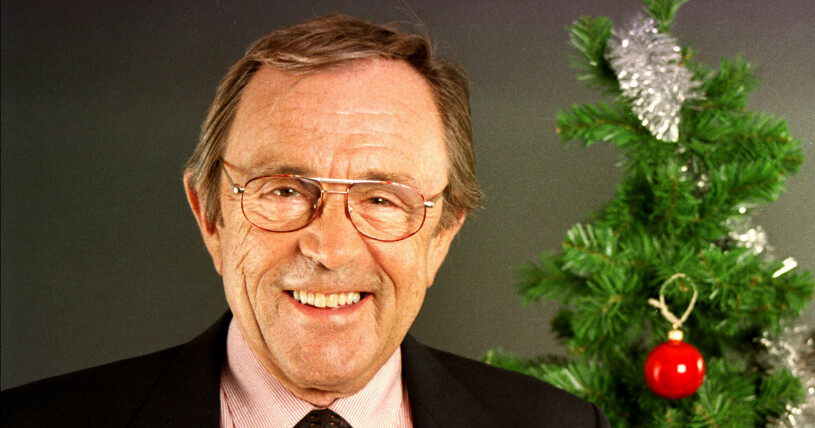 Arne Weise var julvärd i SVT under flera år. Arne Weise