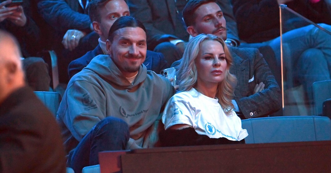 Ibrahimovic och tennisstjärnan Novak Djokovic är nära vänner! Foto:
