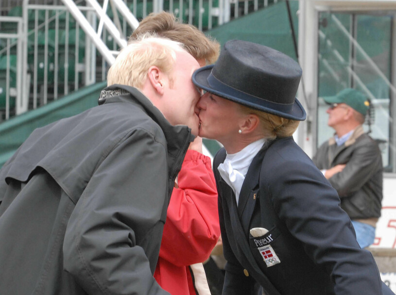 Happier days. Prinsessan Nathalie med sin man Alexander Johannsmann