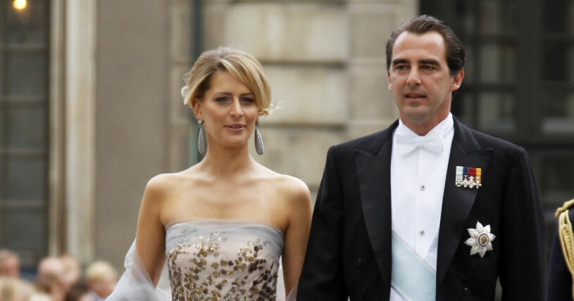 Prins Nikolaos och Tatiana i samband med kronprinsessan Victorias och prins Daniels bröllop 2010. Prins Nikolaos och Tatiana