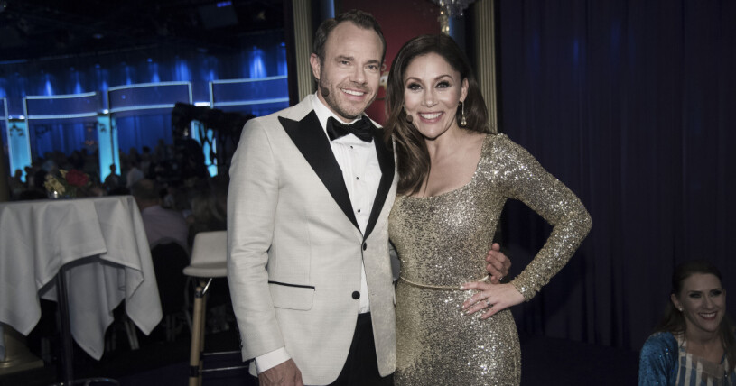 Petra Mede älskade att se David Hellenius och Tilde de Paula i Let's Dance. Programledarna David Hellenius och Tilde de Paula i TV4-programmet Let's Dance