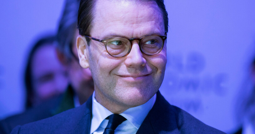 Prins Daniel på World Economic Forum i Davos 2023
