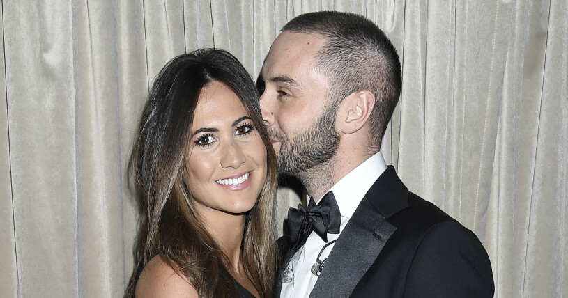 Måns Zelmerlöw säger att Ciara är hans "själsfrände". Foto: Måns Zelmerlöw pussar Ciara Zelmerlöw