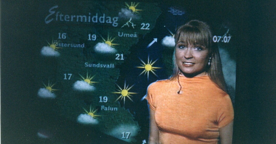 Anki Edvinsson blev Väder-Anki med hela svenska folket.