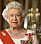 Drottning Elizabeth i tiara
