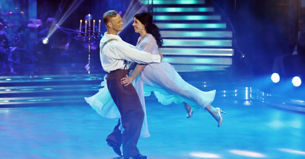 Charlotte är den första deltagaren som är gravid under Let´s Dance. Tobias och Charlotte