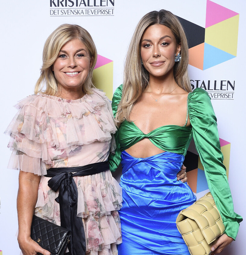 Bianca är mer än en decimeter längre än mamma Pernilla. Så lång är Bianca Ingrosso Pernilla Wahlgren