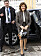 Drottning Silvia kliver ur limousinen inför regeringens konferens om trafficking 2023