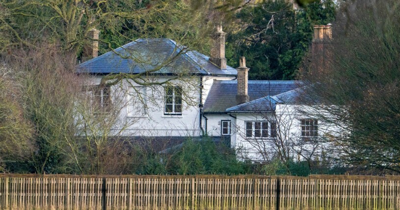 Frogmore Cottage på Windsor Castle, en kort promenad från själva slottet. Frogmore Cottage Meghan Markle Prins Harry Prinsessan Eugenie