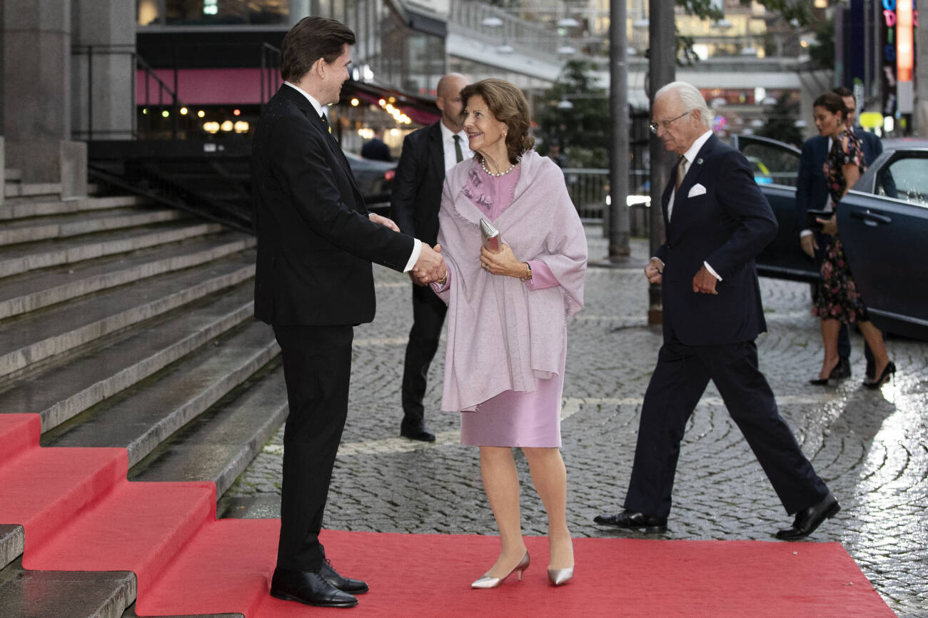 Kung Carl Gustaf och drottning Silvia