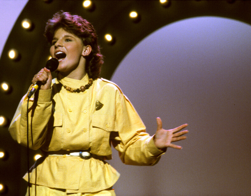 Melodifestivalen 1983. Carola vann med Främling Vinnare Segrare