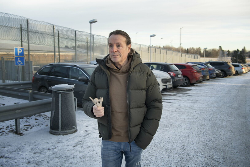 Runar Sögaard frigiven efter över ett år i fängelse för bokföringsbrott och grovt skattebrott. Bilden: Runar lämnar anstalten Storboda, norr om Stockholm där han suttit den senaste tiden.