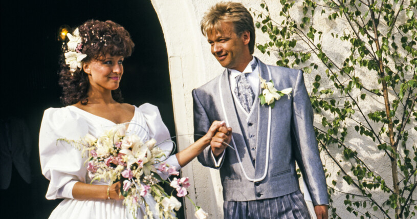 Björn och Pernilla gifte sig 1988! Björn Skifs Pernilla Skifs bröllop 1988