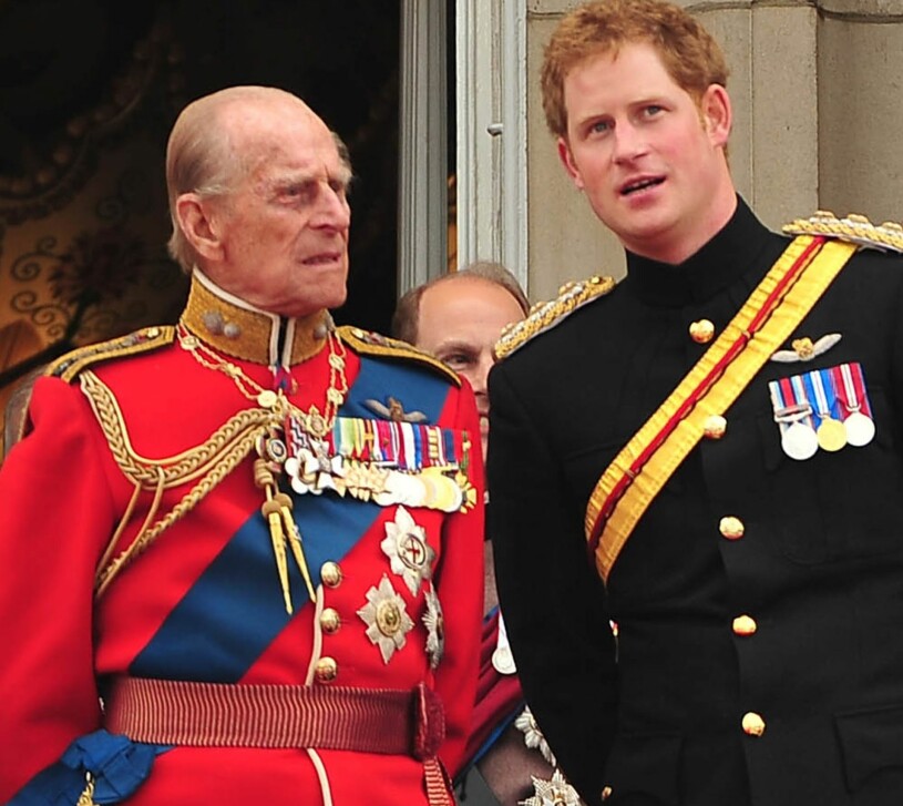 Prins Harry och farfar Philip: Mycket olika – men med samma sorts avväpnande charm. Prins Philip Prins Harry