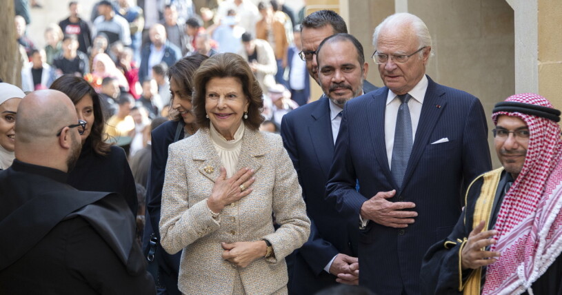 Kungaparet besökte både Brasilien och Jordanien under november månad. Kung Carl Gustaf och drottning Silvia på tre dagar långt statsbesök i Jordanien.