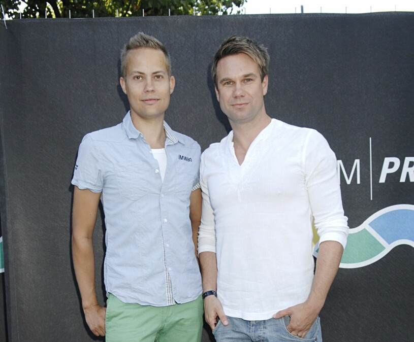Två stabila ankare i rutan; Henrik Alsterdal och Anders Pihlblad.