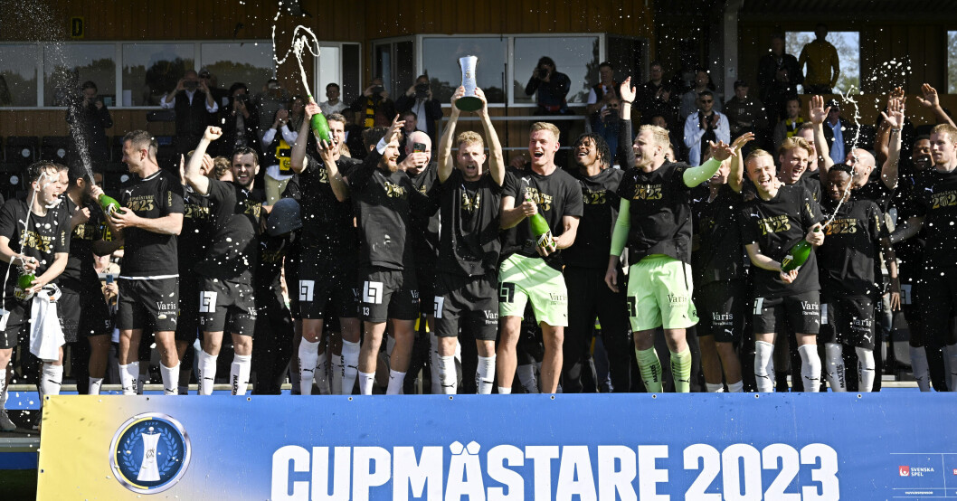 Häcken vann Svenska Cupen 2023. Häcken