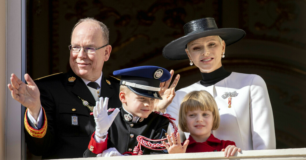 Hela familjen firade Monacos nationaldag på lördagen, 19 november 2022.