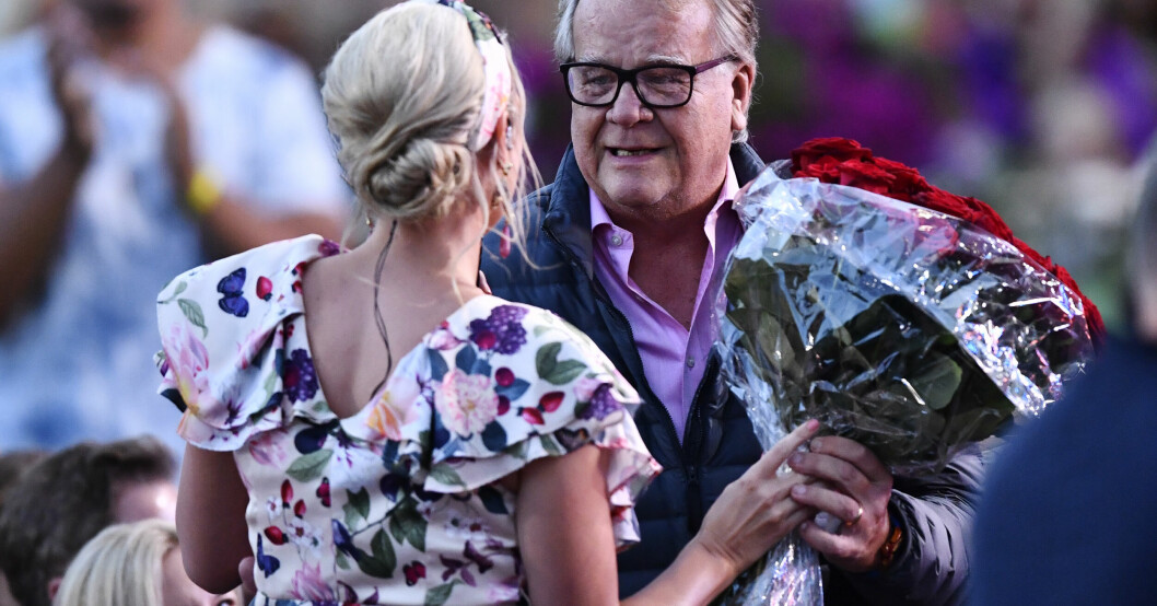 Sanna Nielsen och Lasse Berghagen