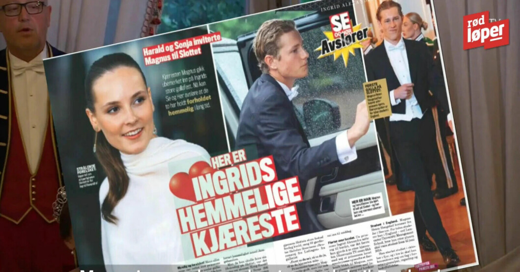 Det var norska Se och Hör som kunde visa de första bilderna på prinsessans nya kärlek.