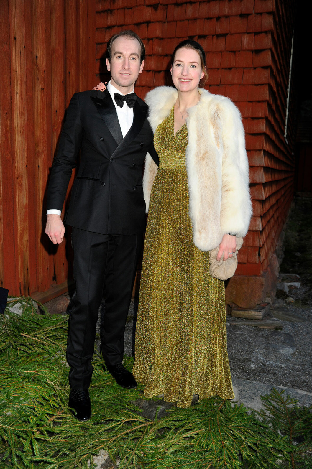Gabriel Liska, från juristfirman Osborne Clark, med hustrun Ebba. Gabriel Liska med hustrun Ebba