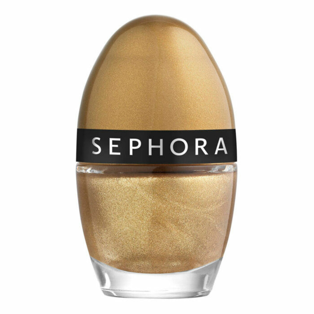 Guldigt nagellack från Sephora