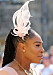 Tennisspelaren Serena Williams på bröllopet