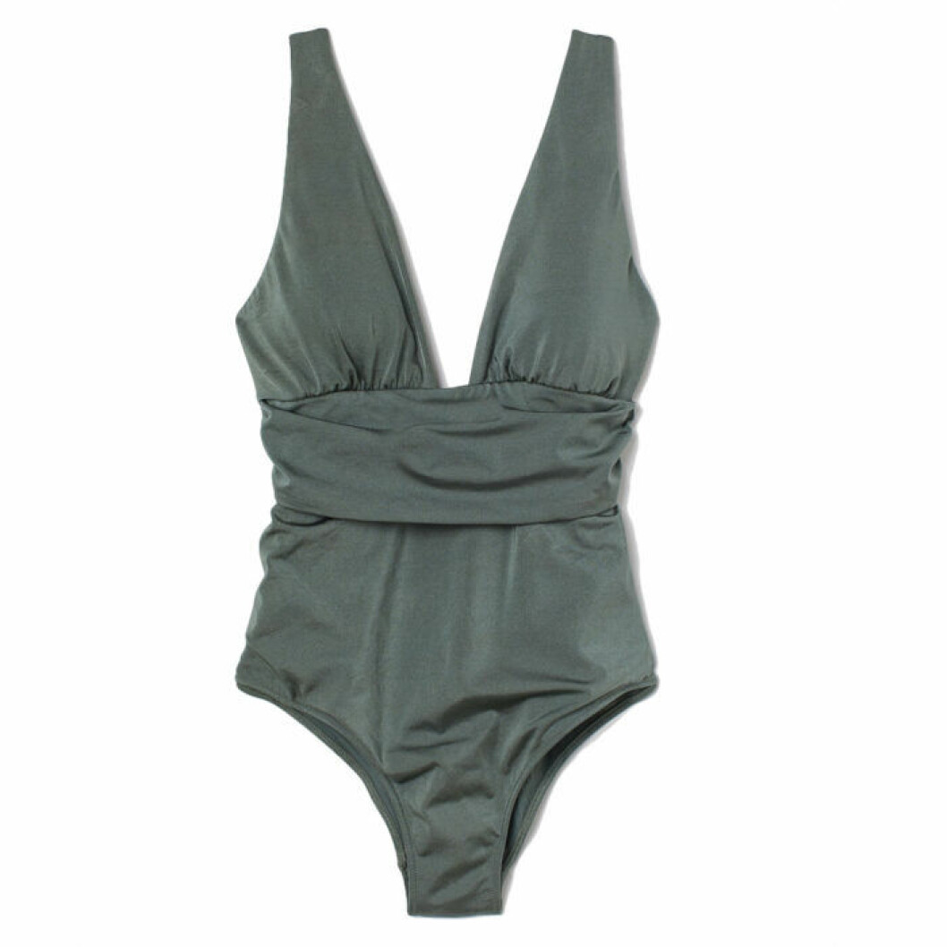 Grön shapingbaddräkt från H&M