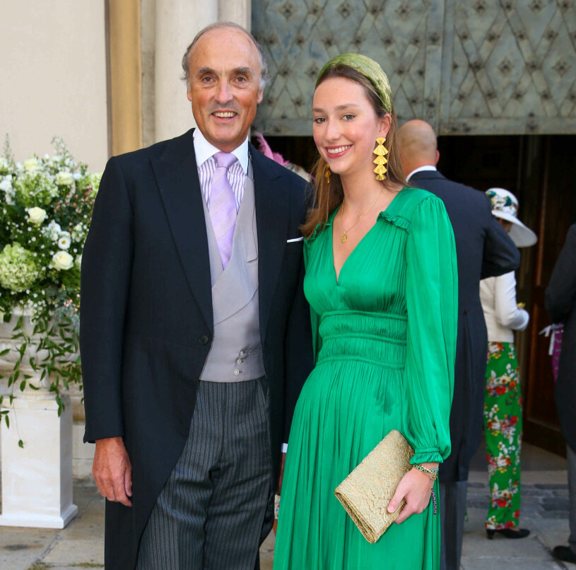 Prins Lorenz och prinsessan Luisa Maria, make och dotter till prinsessan Astrid av Belgien som nyligen var med om en tragisk olycka och nu vårdas för flera frakturer på ryggraden. Prinsessan Astrids man prins Lorenz och dotter Luisa Maria av Belgien