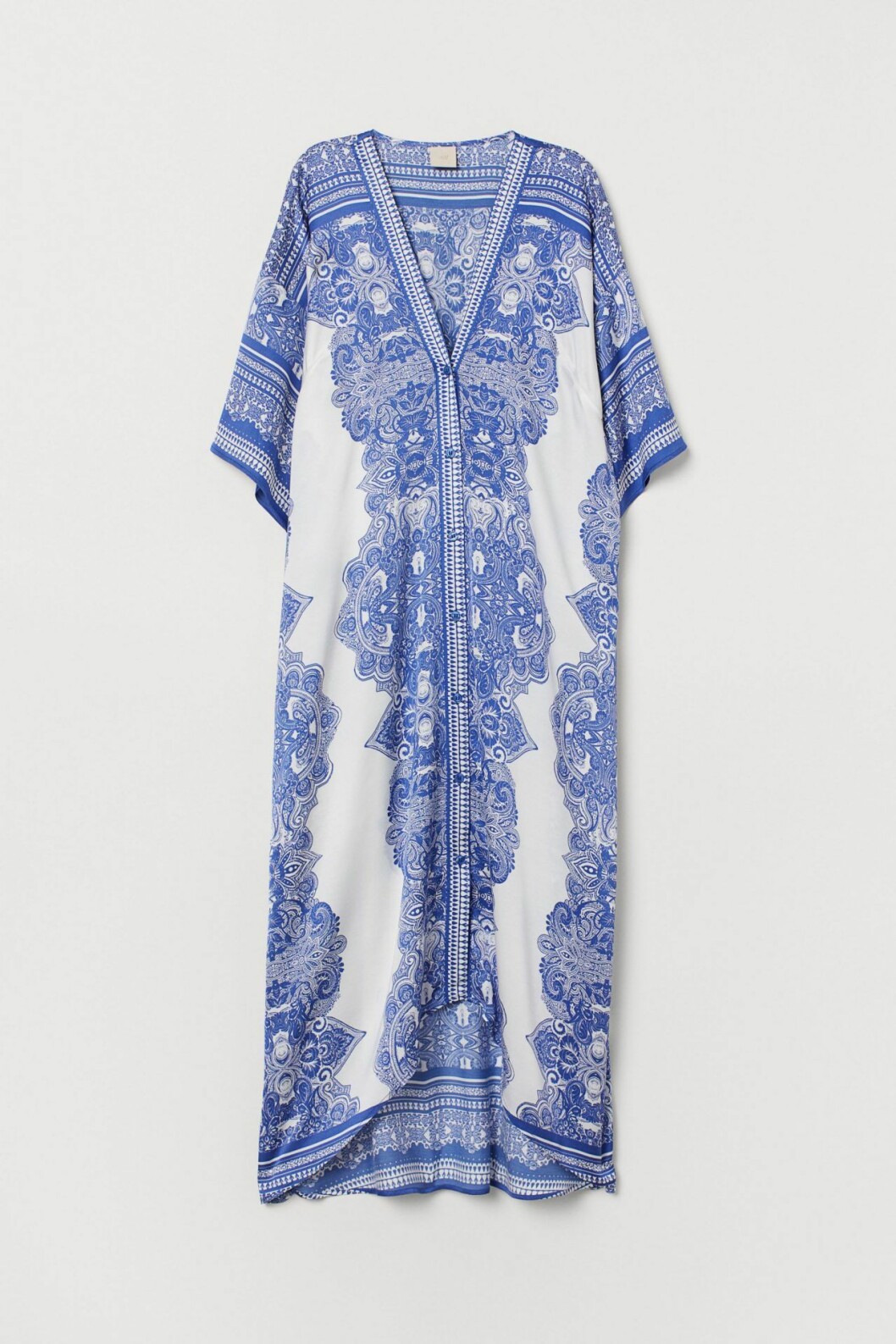 Kaftan i siden