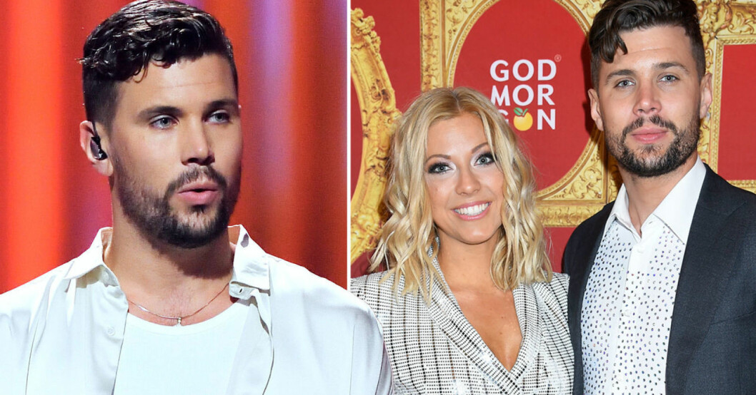 Det var under "Let's dance" som det sprakade till mellan Robin Bengtsson och Sigrid Bernson.