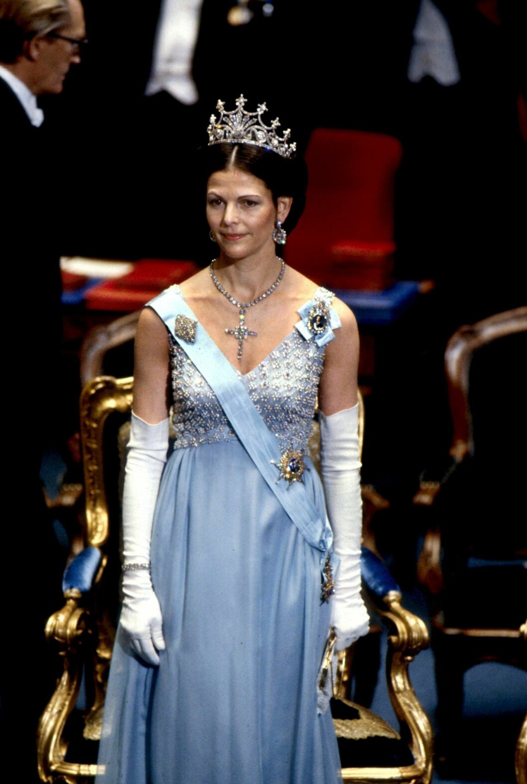 Drottning Silvia på Nobel 1979. Silvia