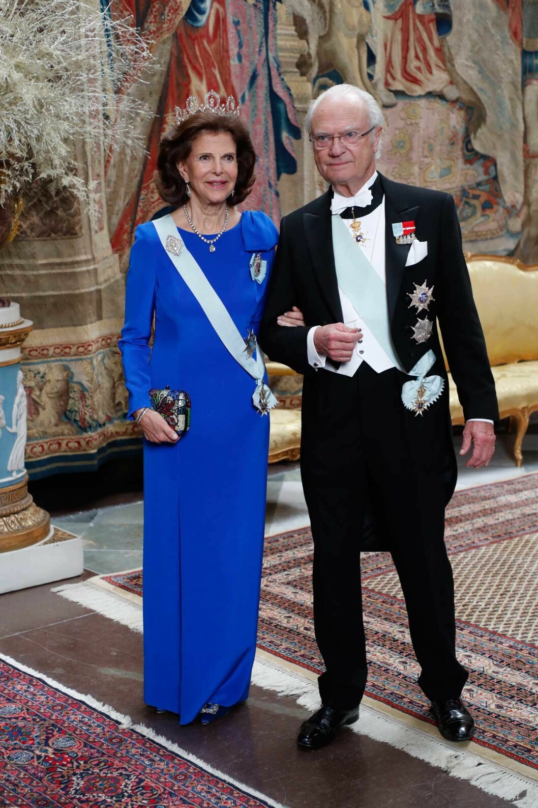 Silvia på kungens middag 2019