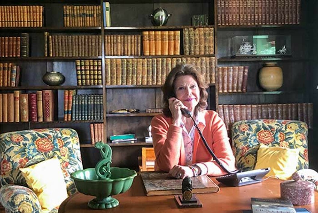 Silvia på Stenhammars Slott. Silvia
