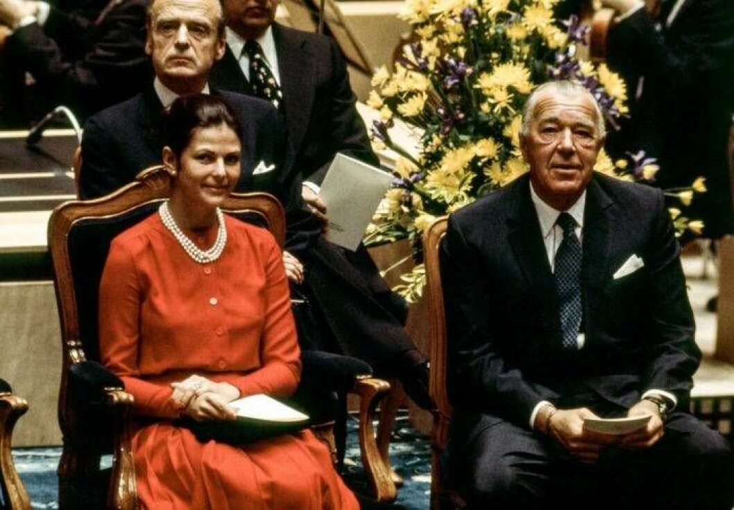Riksmötets öppnande 1976. Silvia 1976