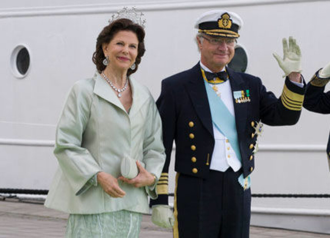 Drottning Silvia och kung Carl XVI Gustaf