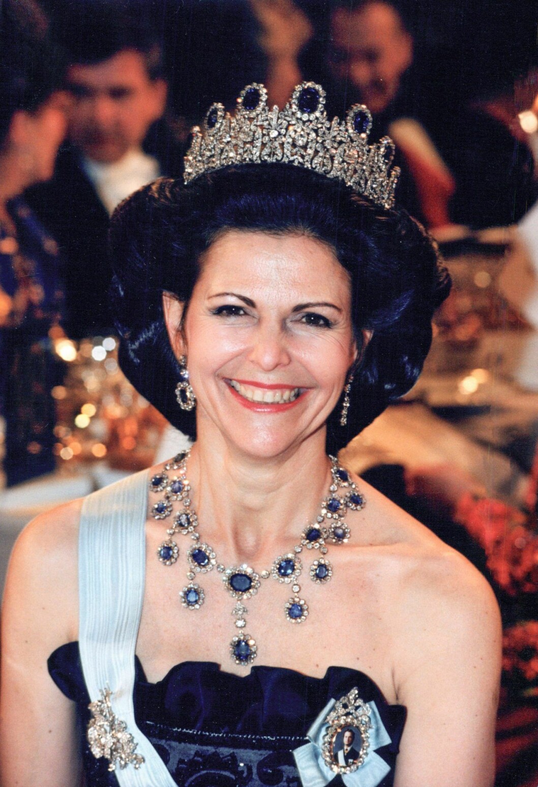 Silvia på Nobelfesten 1993