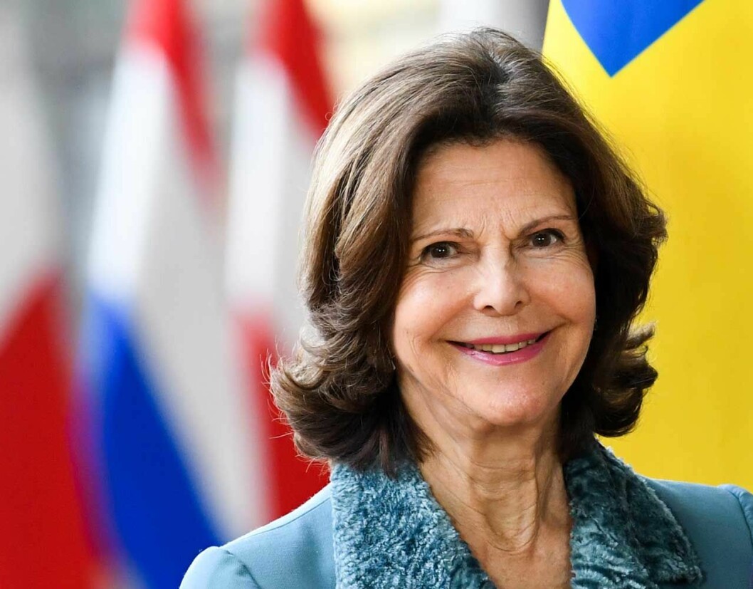 Kloka, starka drottning Silvia. Hon har inte missat ett möte på 25 år. Kloka, starka drottning Silvia. Här på besök på EU i Bryssel.